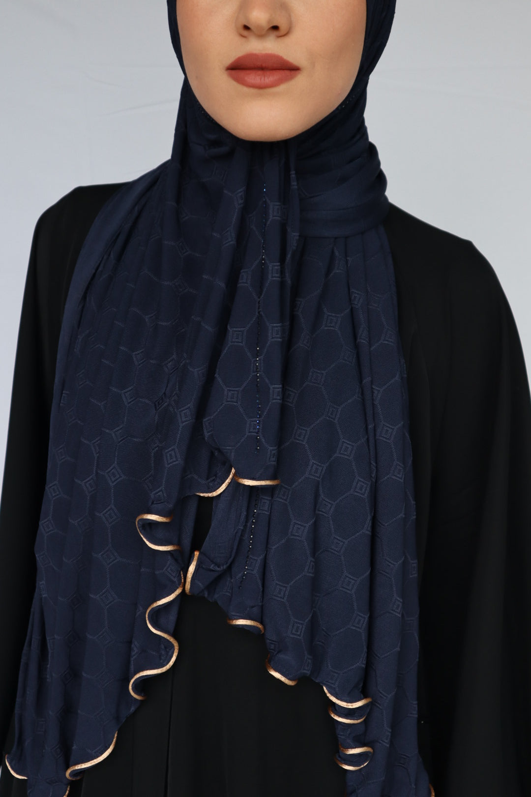 HOLOGRAPH AVEC STRASS BLEU NUIT