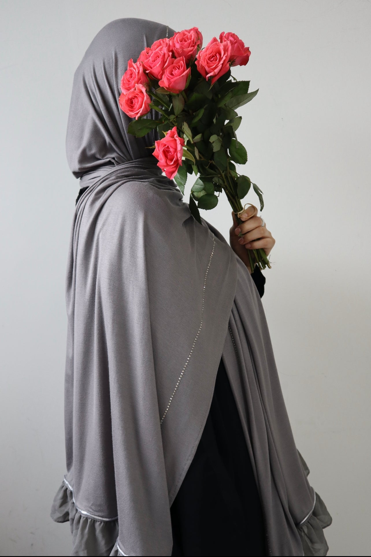 FROUFROU STRASS GRIS