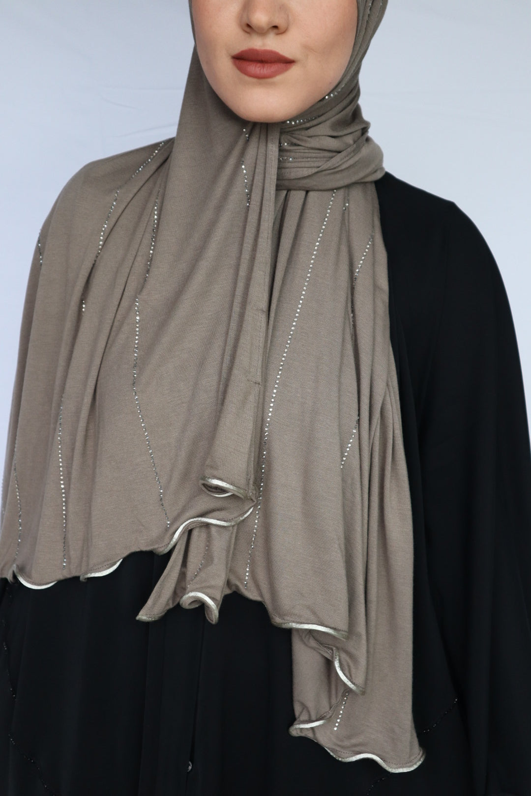 LUXURY STRASS GRIS TAUPE