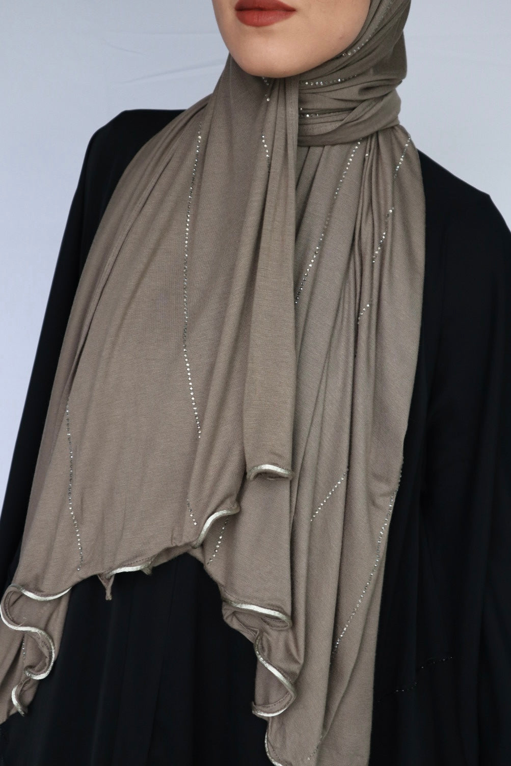 LUXURY STRASS GRIS TAUPE