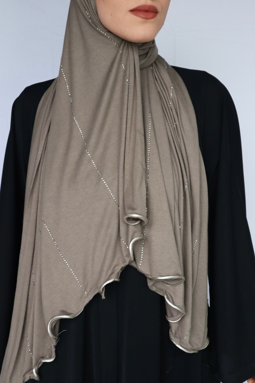 LUXURY STRASS GRIS TAUPE