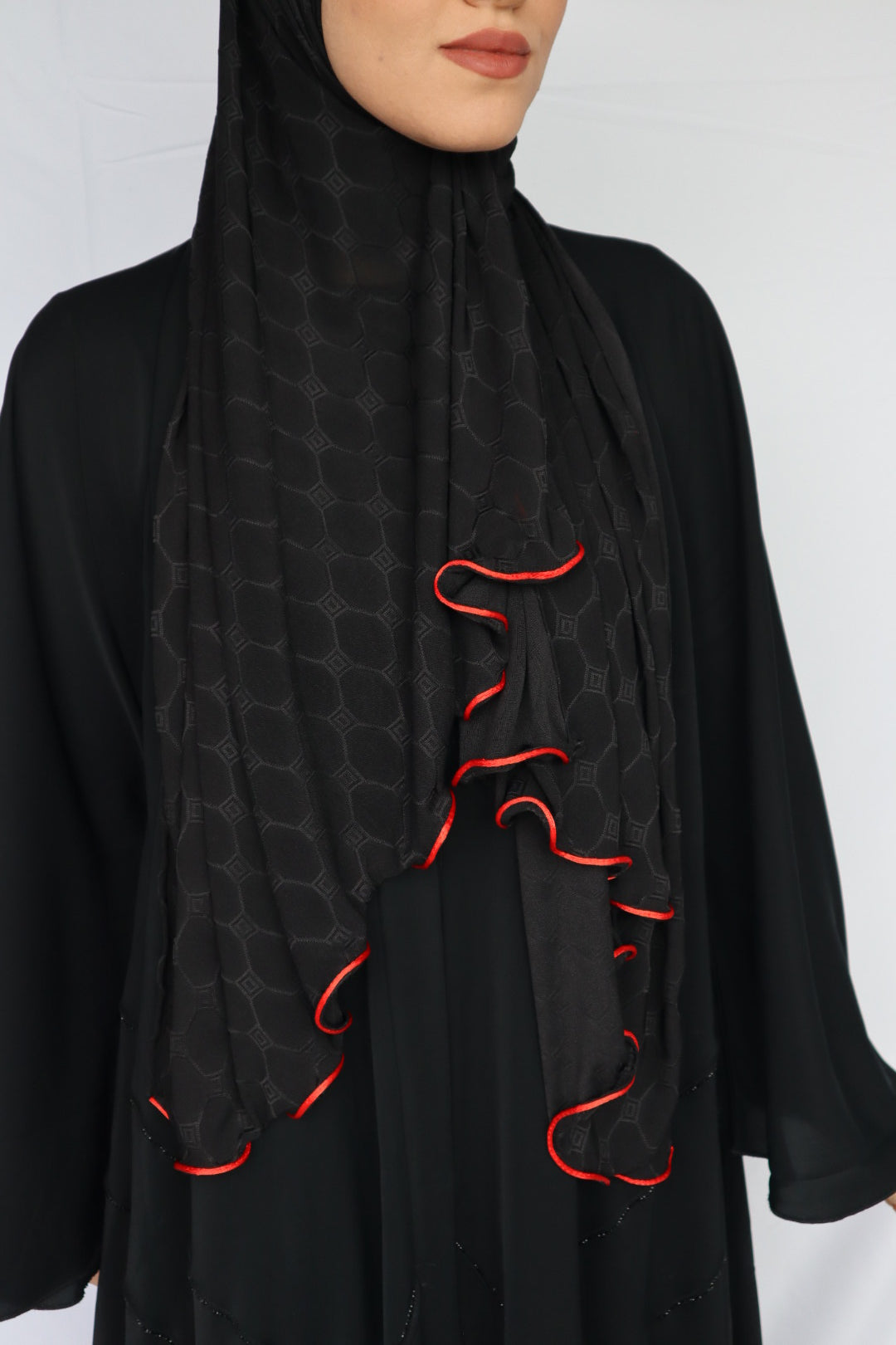 HOLOGRAPH NOIR BORDURE ROUGE