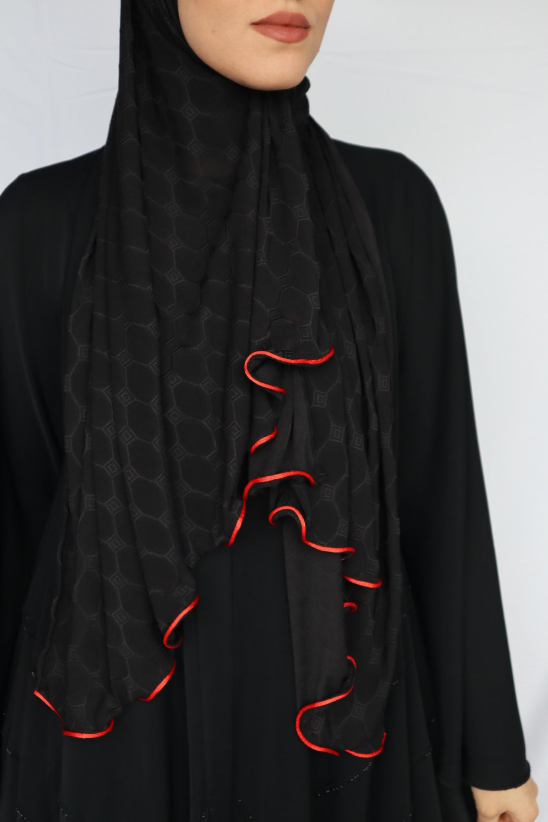 HOLOGRAPH NOIR BORDURE ROUGE
