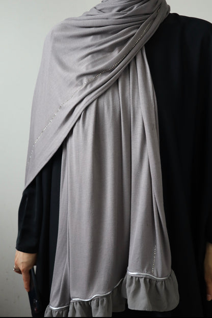 FROUFROU STRASS GRIS