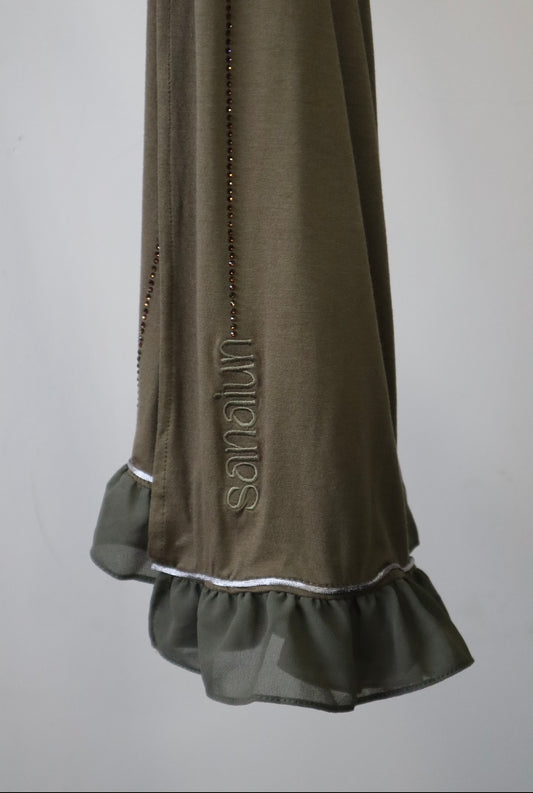 FROUFROU STRASS OLIVE