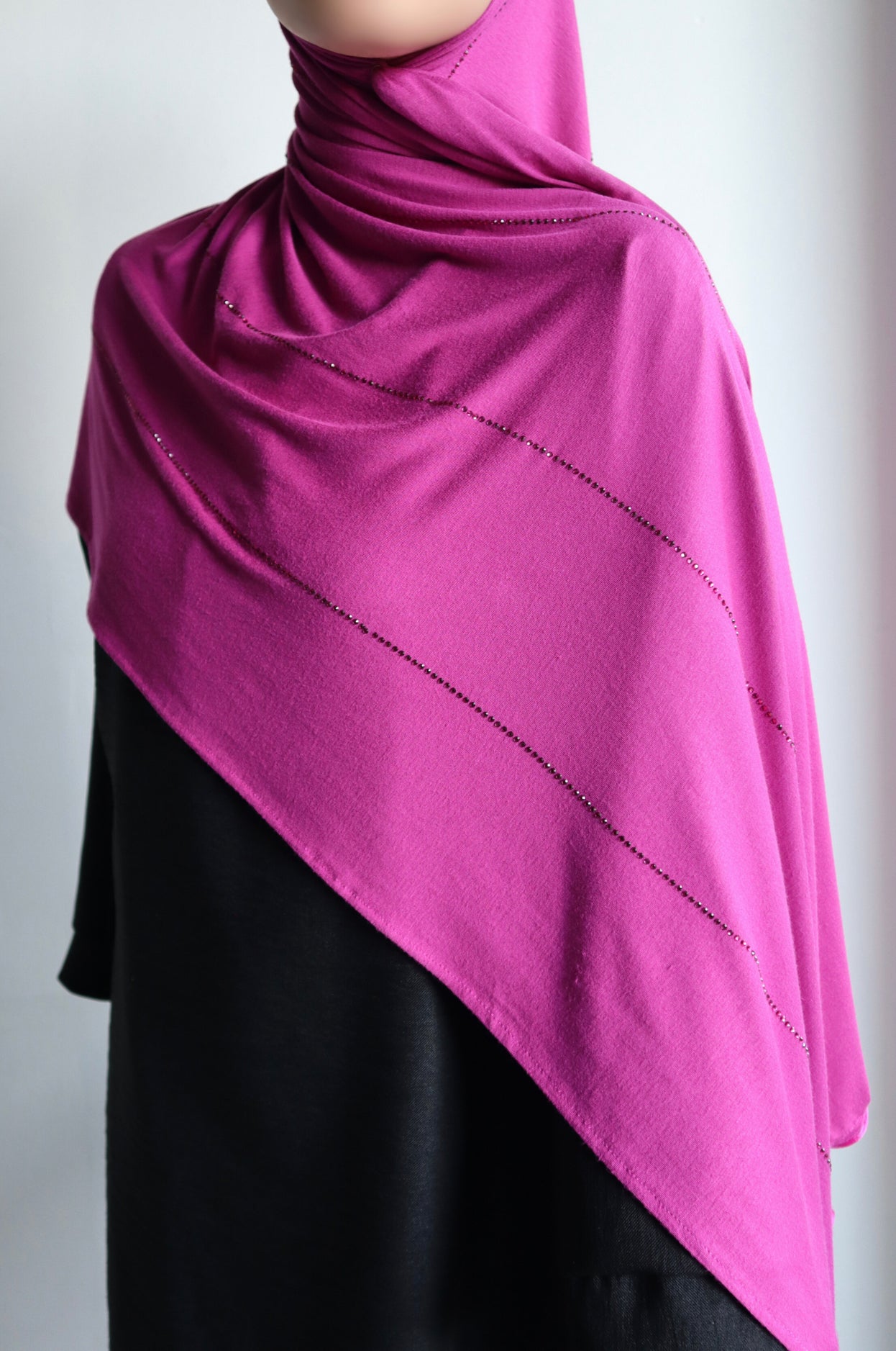 LUXURY STRASS FUCHSIA FONCÉ IMPERFECTIONS