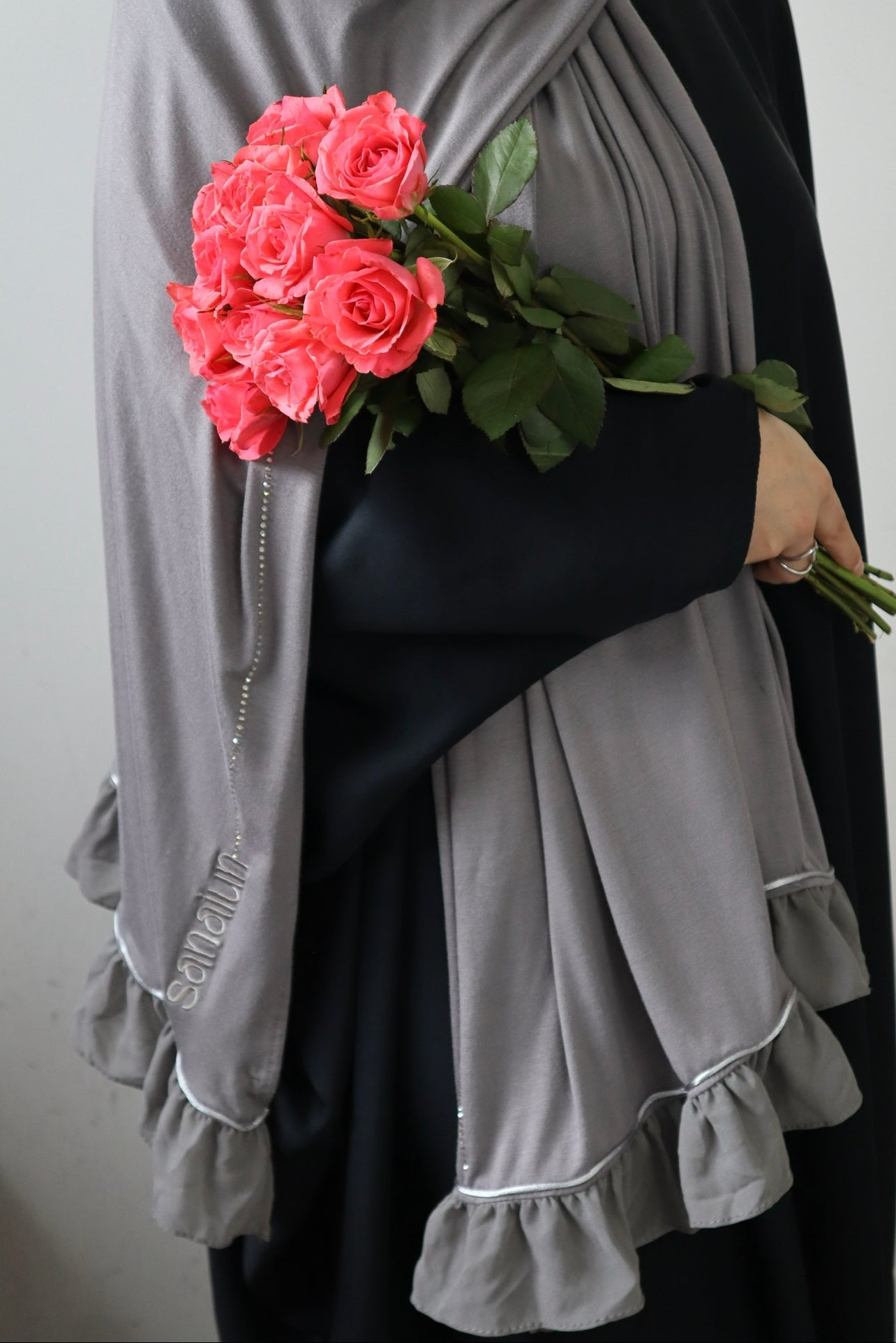 FROUFROU STRASS GRIS