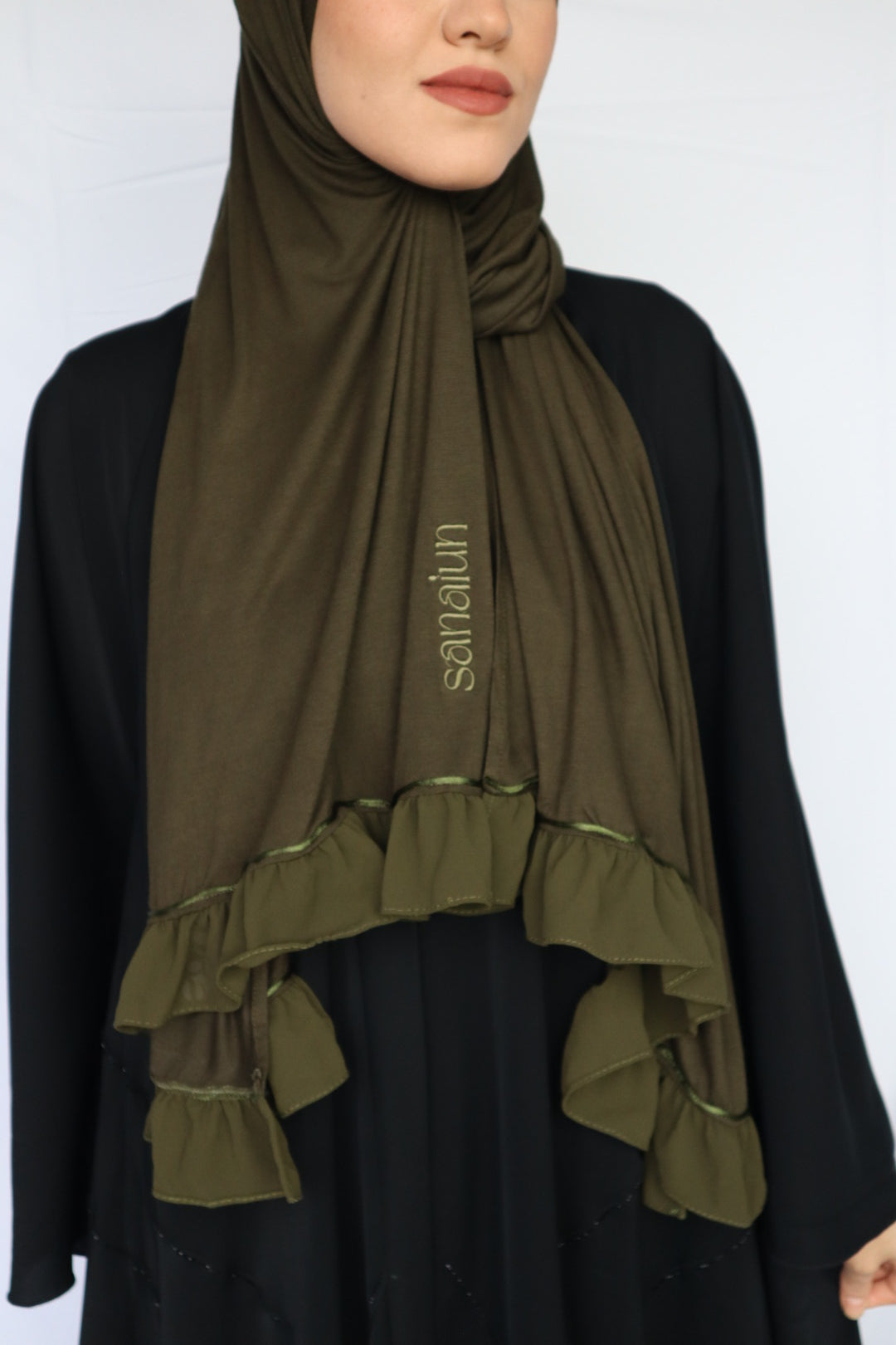 FROUFROU VERT KAKI