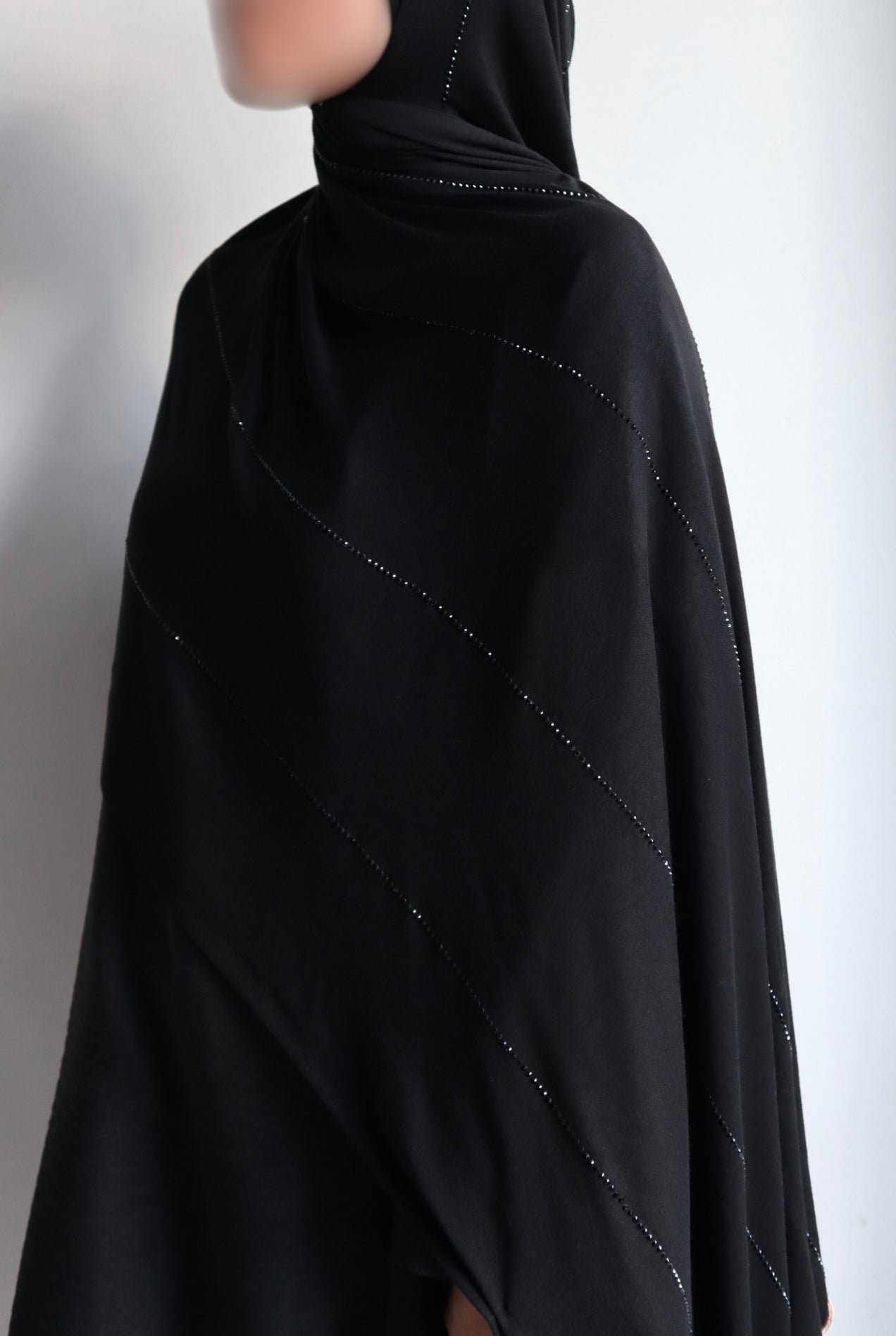 LUXURY STRASS NOIR BORDURE DORÉE  IMPERFECTIONS