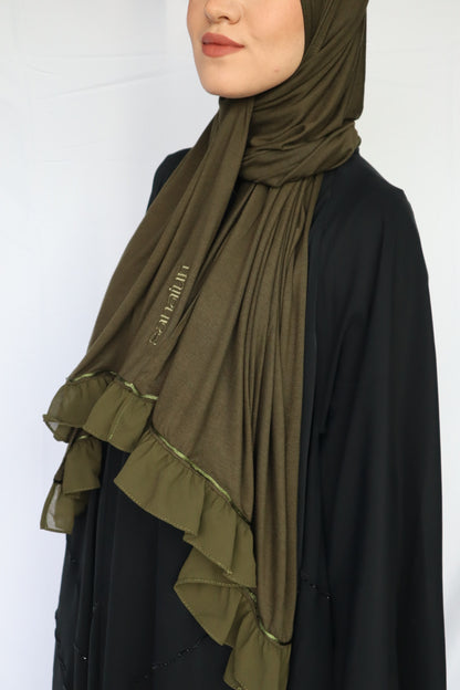FROUFROU VERT KAKI