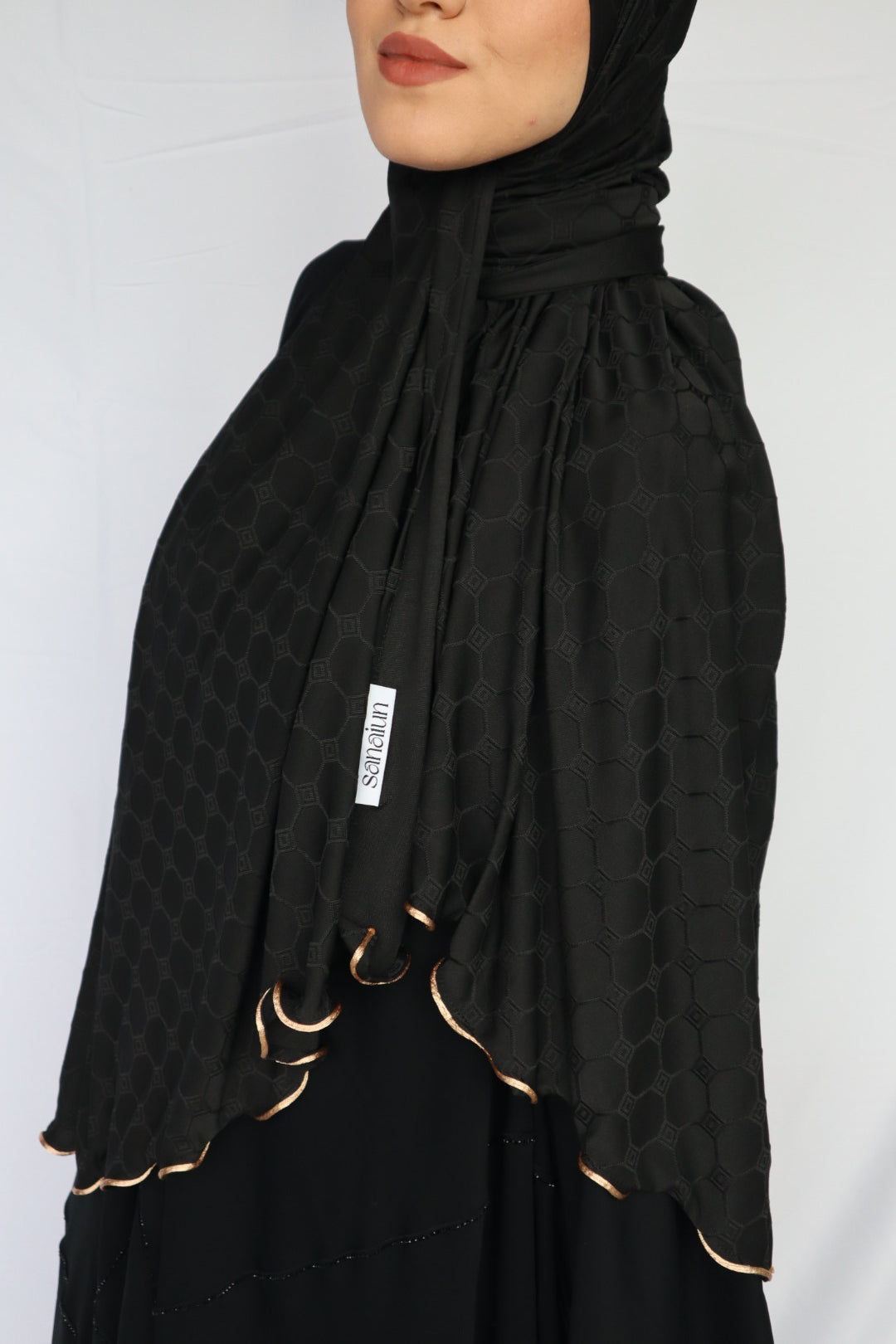 HOLOGRAPH NOIR BORDURE DORÉE