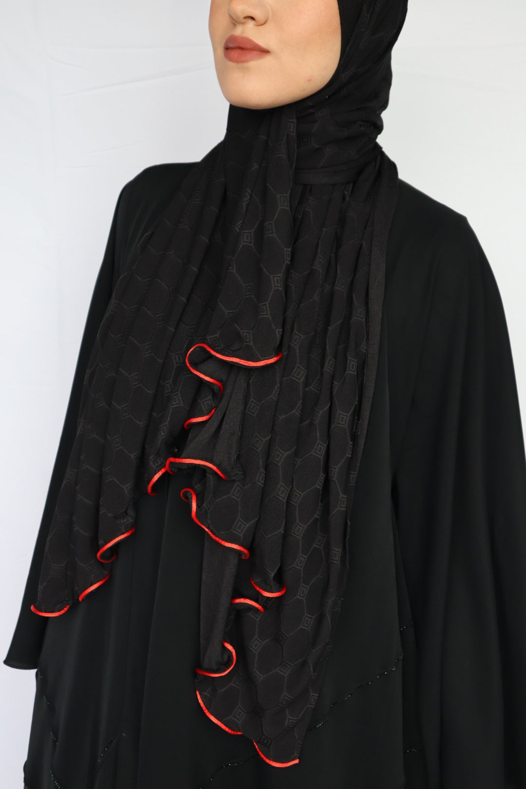 HOLOGRAPH NOIR BORDURE ROUGE