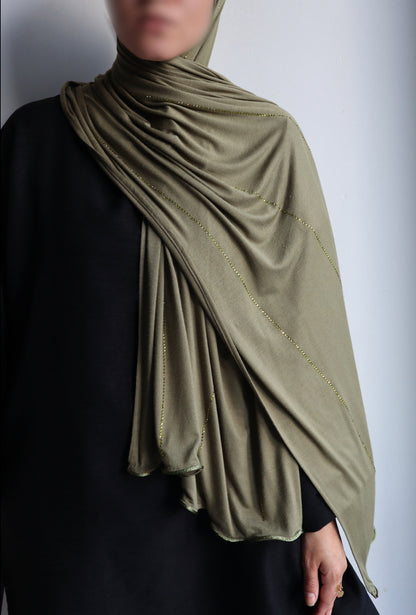 LUXURY STRASS VERT MATCHA