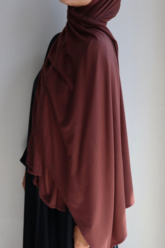 JERSEY BAMBOU MARRON CHAUD