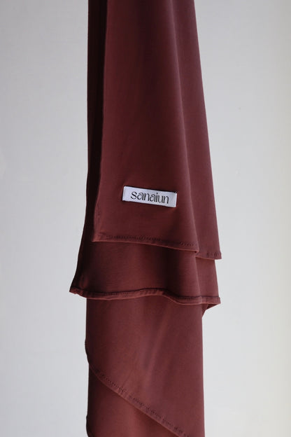 JERSEY BAMBOU MARRON CHAUD