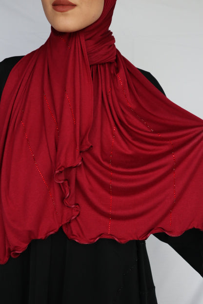 LUXURY STRASS CERISE