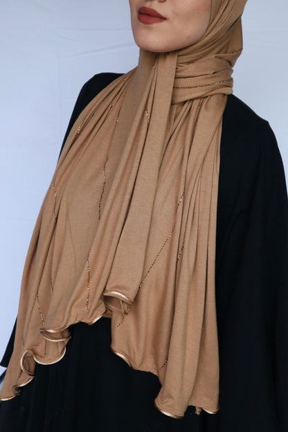 LUXURY STRASS CAMEL